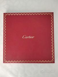 SCATOLA CARTIER FOULARD CON CERTIFICATO AUTENTICIT