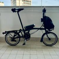 Brompton Cline Mid 6v black ed+pendix+accessori