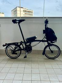 Brompton Cline Mid 6v black ed+pendix+accessori