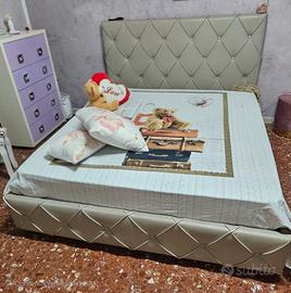 letto matrimoniale contenitore 