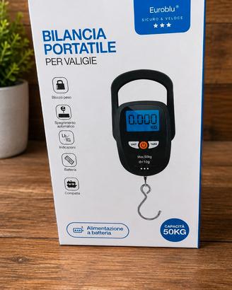 Portable Digital Luggage Scale – 50KG Capacity