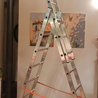 Scala da lavoro in alluminio