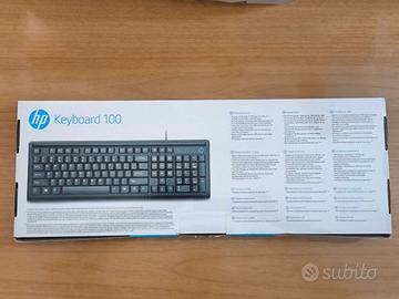 HP Tastiera Keyboard 100 USB. - Informatica In vendita a Enna