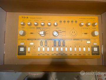 Behringer TD-3-AM giallo come nuovo