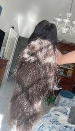 Parrucca capelli 100% umani 30 inch