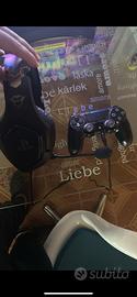 Cuffie da gaming  e ps4 con giochi 2 controller