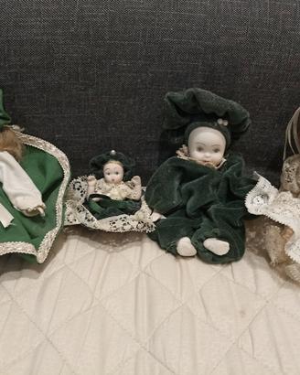 bambole di porcellana