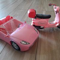 Macchine + Moto Barbie come nuovi