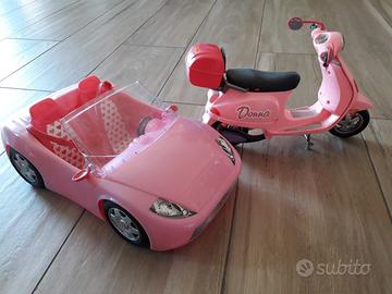 Macchine + Moto Barbie come nuovi