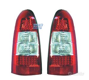 FANALI OPEL ASTRA G CARAVAN 97-04 LED ROSSO CROMAT