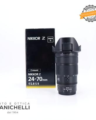 Nikon Nikkor Z 24-70 f/2.8 S II NITAL Usato (G470)
