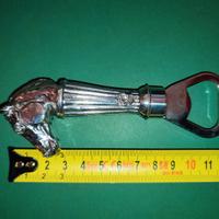 Cava tappi con testa di Cavallo in Argento