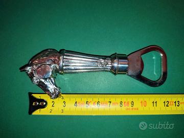 Cava tappi con testa di Cavallo in Argento