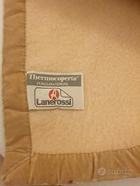 Coperta matrimoniale pura lana vergine