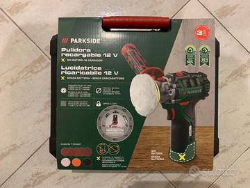 Lucidatrice per auto Parkside con accessori nuova