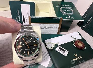 Rolex MillGauss Ref. 116400GV Condizioni Top !