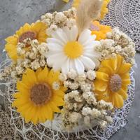 Bouquet eterno girasoli