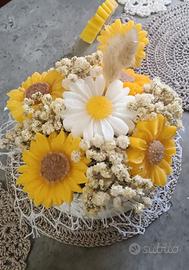 Bouquet eterno girasoli