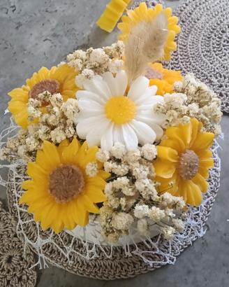 Bouquet eterno girasoli