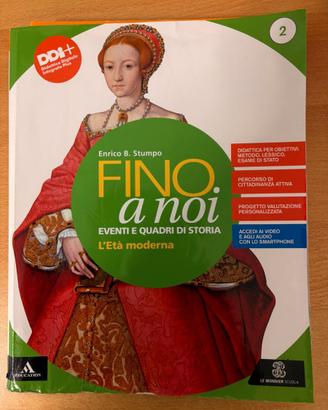 Libro Storia Fino a Noi Vol 2 ISBN 9788800353755