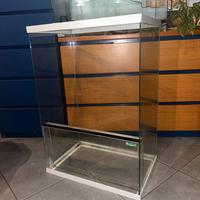 Terrario in vetro verticale 50x35x70