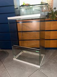 Terrario in vetro verticale 50x35x70