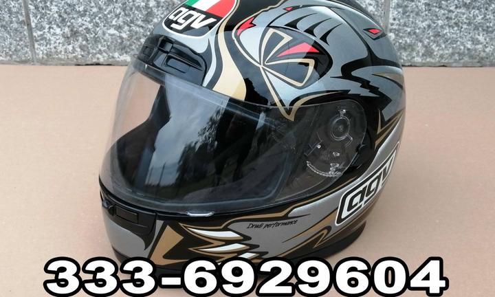 CASCO AGV QUASAR Q3 REPLICA MAX BIAGGI BLACK