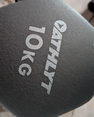 Manubri/Pesi palestra neoprene 10 kg