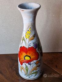 Vaso ceramica ELIO SCHIAVON anni Cinquanta firmato