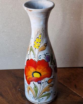 Vaso ceramica ELIO SCHIAVON anni Cinquanta firmato