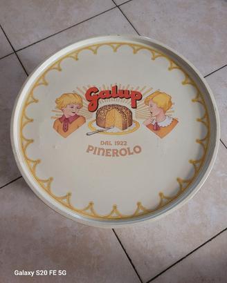 scatola in latta vintage Galup Pinerolo 1923