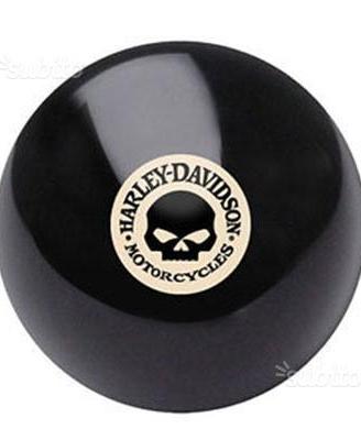Palla biliardo otto 8 nero harley davidson skull