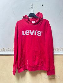 Felpa Levi’s con cappuccio rossa uomo M