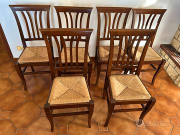 Set di 6 sedie