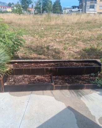 FIORIERA 3X 1 EFFETTO CORTEN