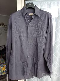 Camicia Valentino grigia taglia forte 48 4XL