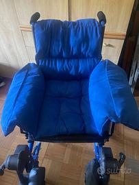 Cuscino a T per sedia a rotelle 