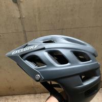 Casco mtb exclusky, 56-61 cm M-L grigio