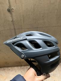 Casco mtb exclusky, 56-61 cm M-L grigio