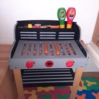 Barbecue in legno
