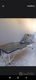 sedia pieghevole+lettino pieghevole 