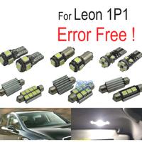 KIT 13 LAMPADE LED INTERNE PER SEAT LEON MK2 1 P 1