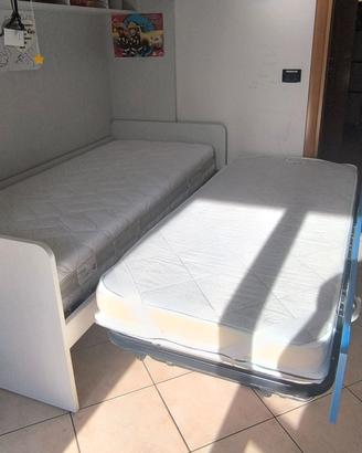 Letto più letto estraibile senza materassi