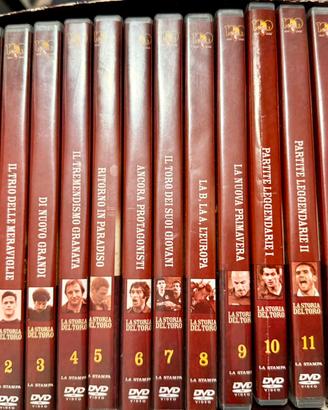 📀 DVD LA STORIA DEL TORINO FC - 12 Volumi