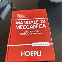 NUOVO- Manuale di meccanica hoepli