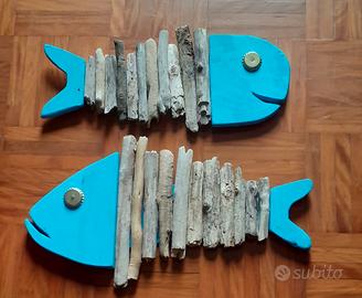 PESCI in LEGNO