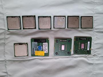 Processori INTEL-AMD e computer a partire da 10 E.