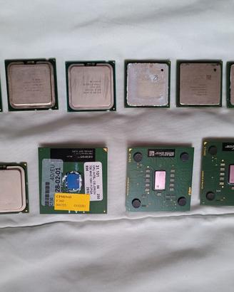 Processori INTEL-AMD e computer a partire da 10 E.