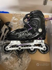 Pattini a rotelle Hudora numero 38