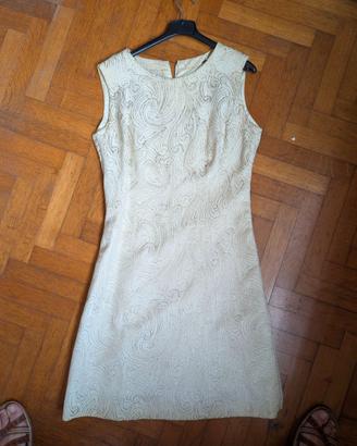 Abito vintage cerimonia oro